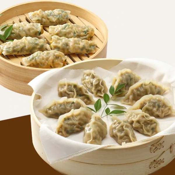  40년전통 남대문 만두 맛집 수제새갈만두 300g 새우만두5개+갈비만두 7개 