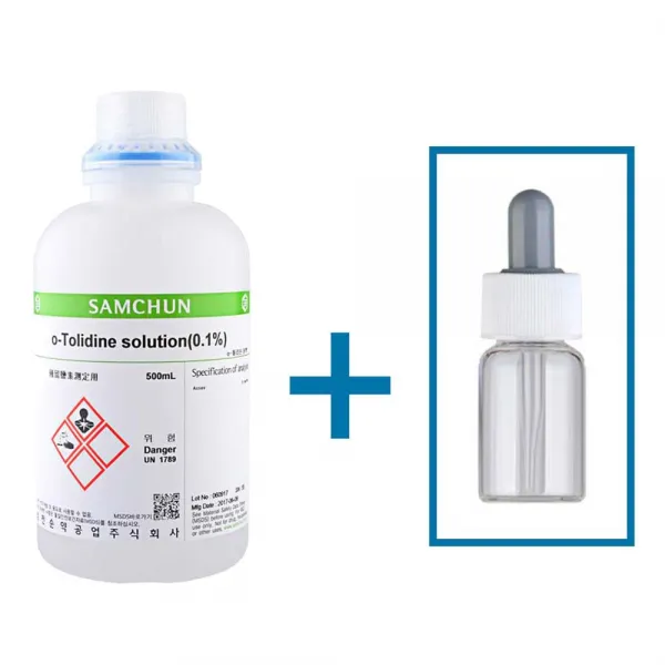 필터24 O-툴리딘용액 500ml-염소측정시약 수돗물잔류염소측정