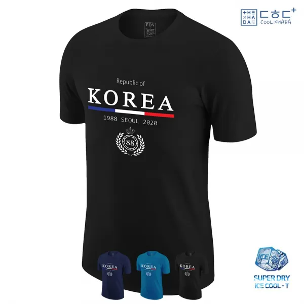 착한녀석들 기능성 뉴 슈퍼드라이 NEW SUPERDRY COOLON FOV SPORTS 데일리 쿨론 반팔티_NFS16 SEOUL 남성 반팔 티셔츠
