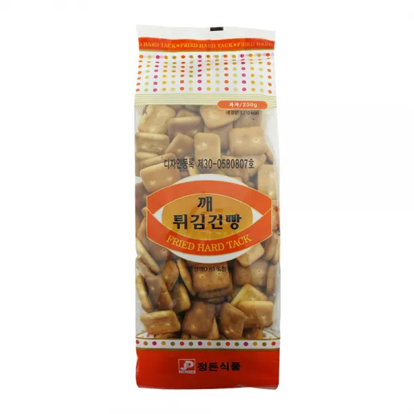 (정든) 깨튀김건빵 250g (1박스-12개), 1박스