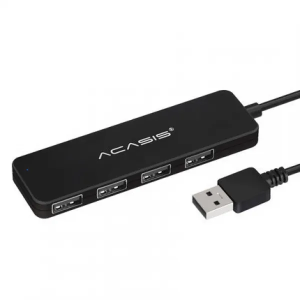 USB허브 USB USB2.0작은사이즈 가벼운 휴대용 고속 hub4말씨 확장기, C02-0.6m