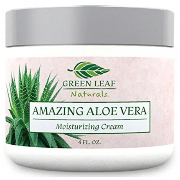 Green Leaf Naturals 그린 리프 내츄럴 알로에 베라 모이스춰 라이징 크림 113 g, 상세페이지참조, 113g