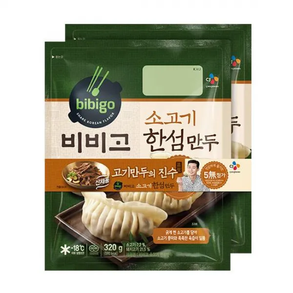 비비고 소고기 한섬만두 320gx2EA, 단일상품