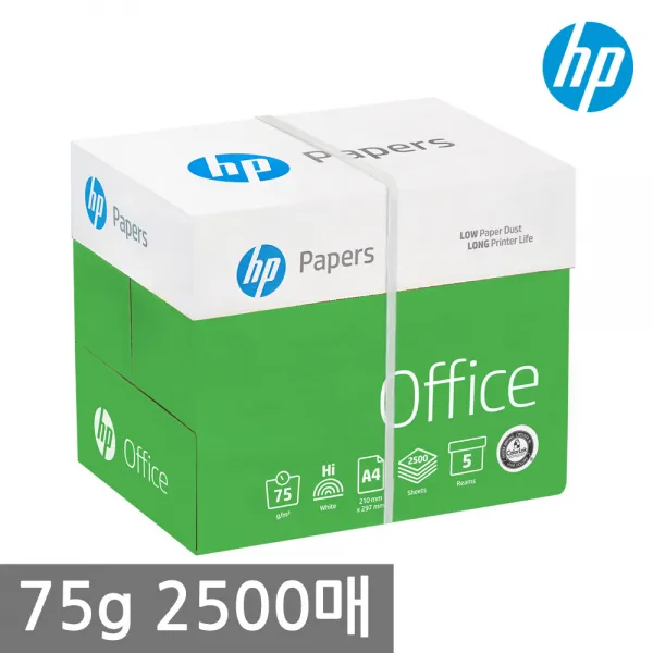 HP [FSC인증]HP복사용지 75g A4, 2500매