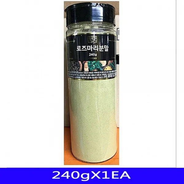 씨앤지타임 천연 향신료 로즈마분 음식재료 두비산업 240gX1EA 허브, 1