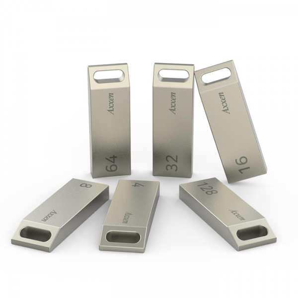 액센 U26 메탈블럭형 Usb메모리 4gb~128gb 레이저각인 무료 4gb