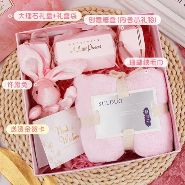 고고바이히어로 졸업식꽃다발 중3 선물 생일 여 안개꽃 부케 자매 실용적 남자 친구 선생님 고퀄리티 감각 길동무, 꿈 속이다 예 대리석 -핑크 (11