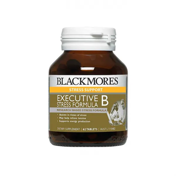 블랙모어스 이그제규티브 B 스트레스 포뮬러 62정 - Executive B Stress Formula 62 Tablets