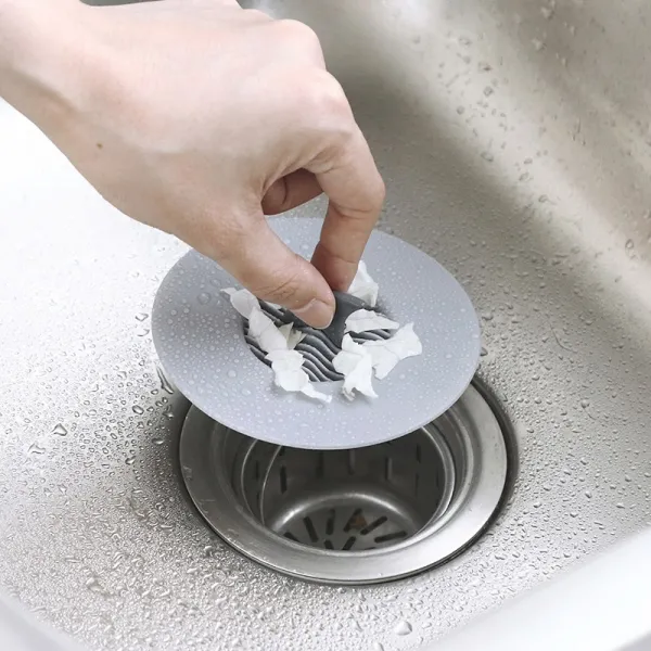 띠 손 욕실 하수구 바닥누락 커버헤드 발착 여과기 주방 싱크대 막힘 필터, 사진 색