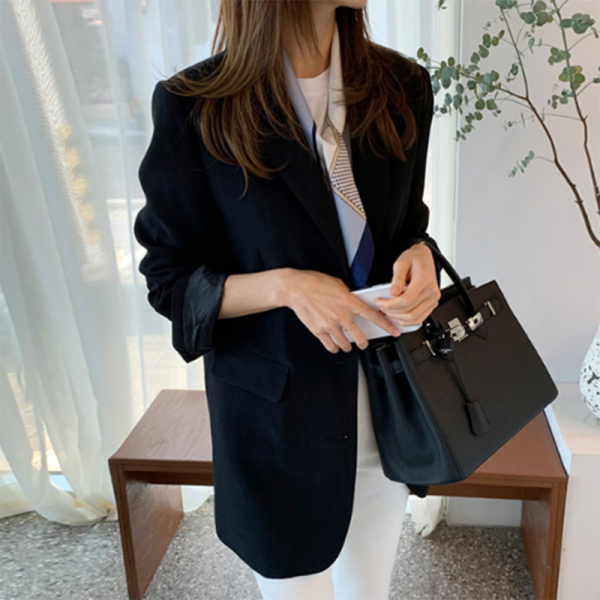 여성정장 빈티지 커트 캐주얼 빅사이즈zx2030