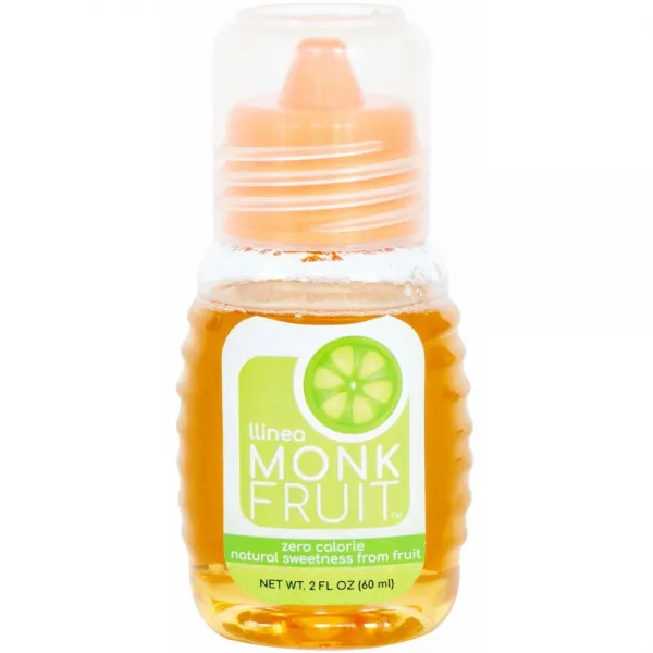 LLINEA 라이나 나한과 몽크 프룻 제로 칼로리 60ml Monk Fruit ZERO Calories 2 oz, 1팩