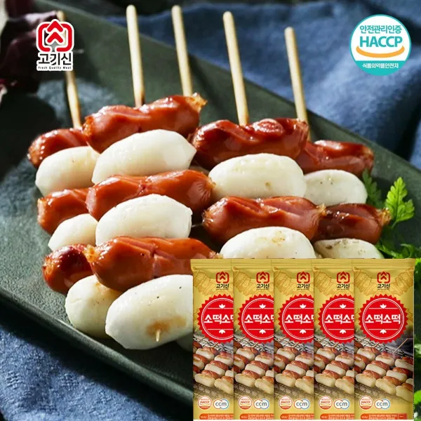 동고동락 소떡소떡 꼬치 60g x 5개, 단품