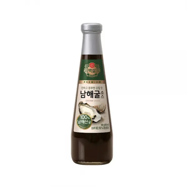 백설 남해굴소스 500g, 1병