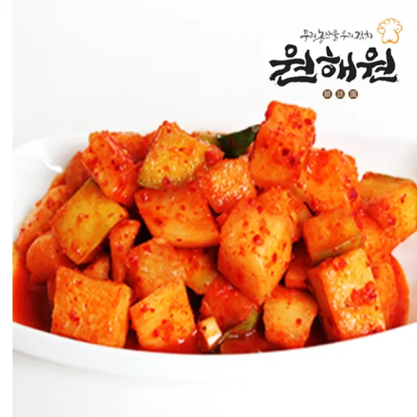 원해원 깍두기 3kg 전재료국내산, 단품