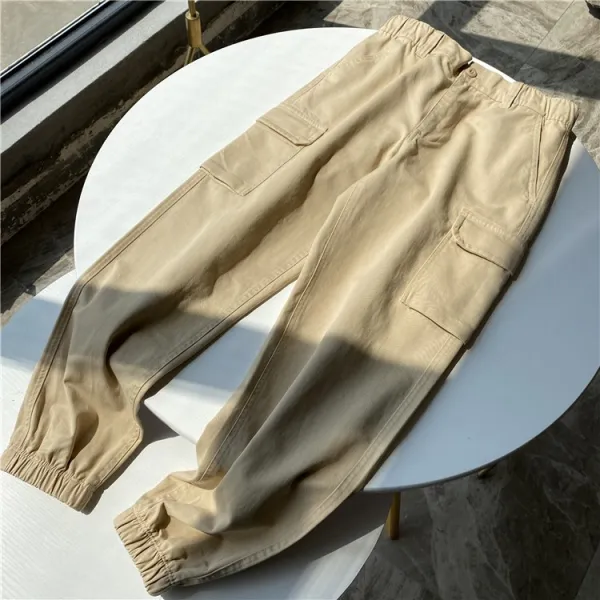 청사진 남자조거 고참 큰 출 풀패딩 사카 트윌 카고 조거팬츠 남성 캐쥬얼 트렌드 스타일리시 긴바지