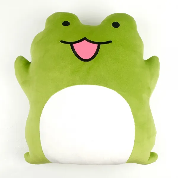 깨꾹이 쿠션 55cm 모찌모찌 개구리 인형