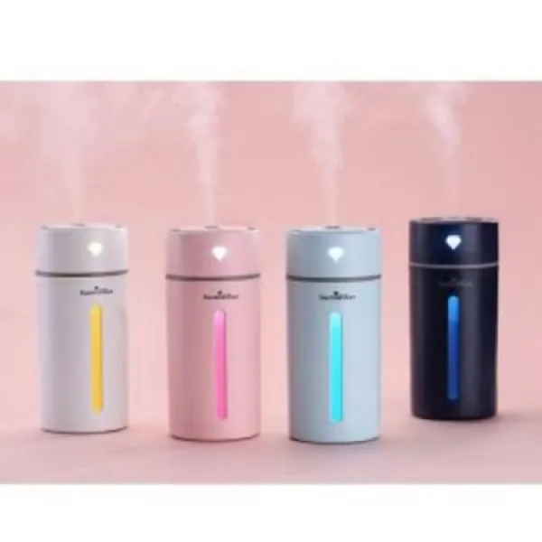 다이아몬드 컵 원룸가습기 기습기 탁상용 차량용가능, 상품선택_다이아가습_핑크, 상세페이지 참조