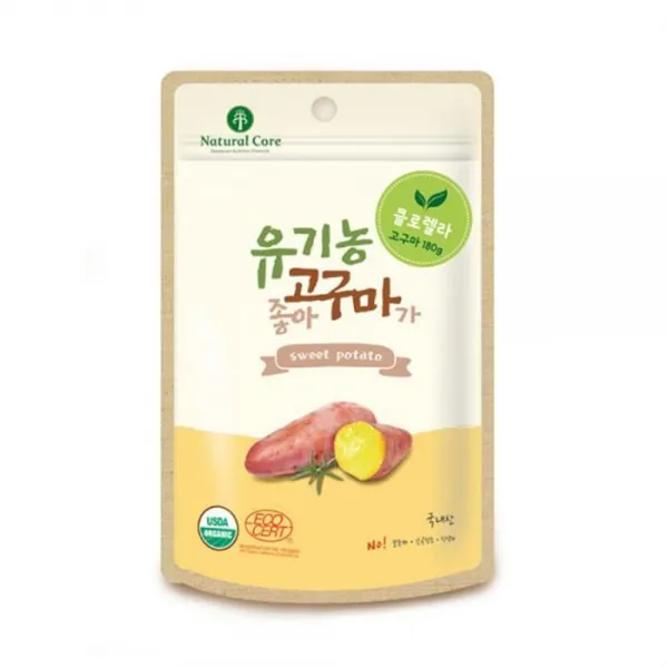 애견 간식 고구마 큐브 클로렐라(60g)x2 위생적 건강 본능충족, 1개