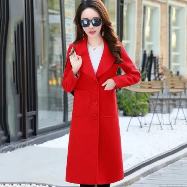 엘림몰 여성 겨울 롱 코트