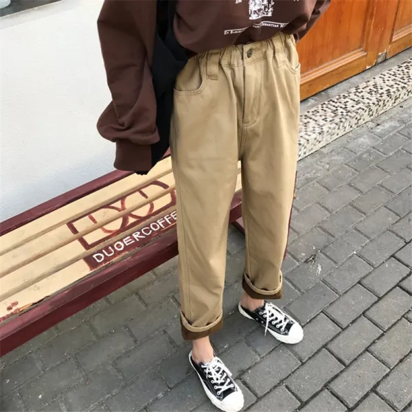 머머다 여성 스트레이트핏 데님팬츠 기모청바지05 Lmw05