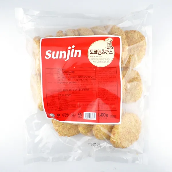 선진FS 겉바속촉 미니 도쿄 멘츠까스 1.4kg(70g x 20개입) 아이스박스발송 멘치카츠 멘츠카츠
