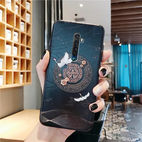 한운야학 오포레노 핸드피스 크리에이티브 옵포레노2 실리콘 10배 줌 판 디펜스 러버 레노즈 중 국풍 리노 2