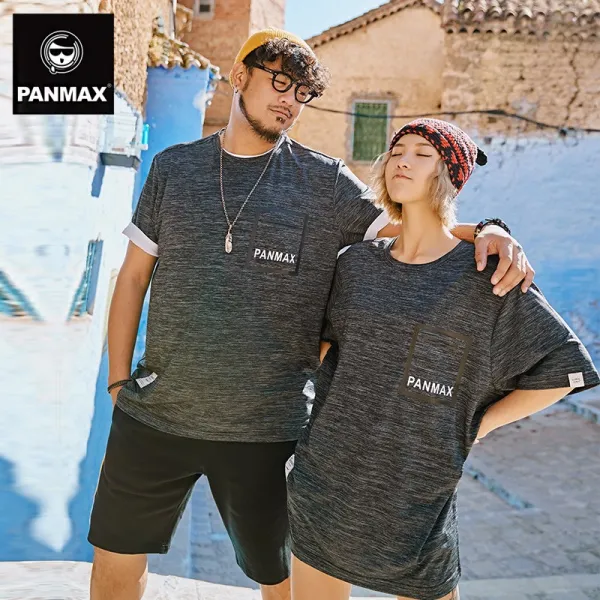 해외구매대행 Panmax 남성 여름 아이스 쿨 반팔티 커플티