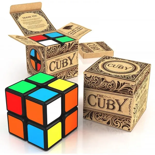 독창적 인 부드러운 퍼즐 큐브-도전적인 2x2x2 스피드 커빙 토이 aGreatLife 's Cube 2x2의 흥분과 즐거