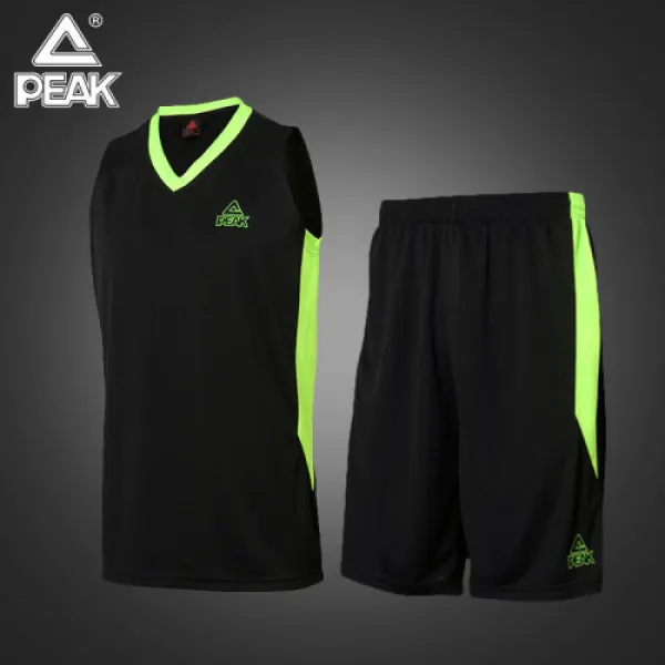 피크 PEAK 농구복 세트맞춤형 농구 코트 뒷심 훈련 농구 유니폼 F762081 블랙 4XL190(8371)