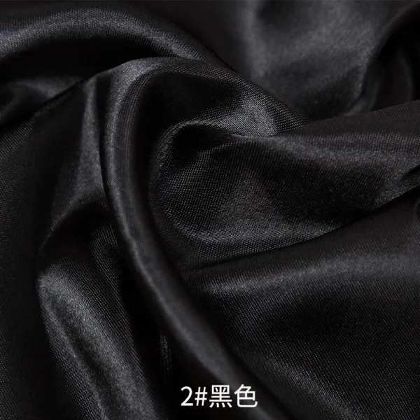 프렌드영 복장 원단 진홍 블랙 남색천 그린 천 엘로 컬러 분홍 천과 주단을 만들다 패브릭 방적 견직물, 2# 블랙 1건 ＝1메터 여러 가지