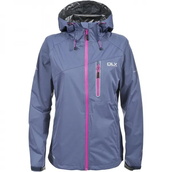 Trespass Erika Airforce Blue XL 여성용 겨드랑이 환기 기능이있는 방수 재킷 X-Large Blue