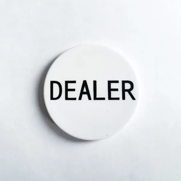 덕주포 압패 경기 전용 dealer 패 장 야드 카드 크기 점보 덕주 새로 고침, 화이트 DEALER