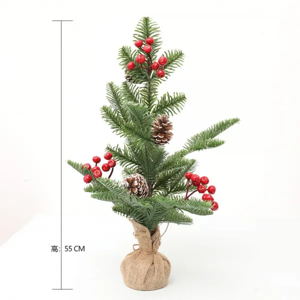 넝쿨 거꾸로 매달린 나무 크리스마스 장식물 나뭇가지 인테리어 벽걸이 장식 소품 B.55cm