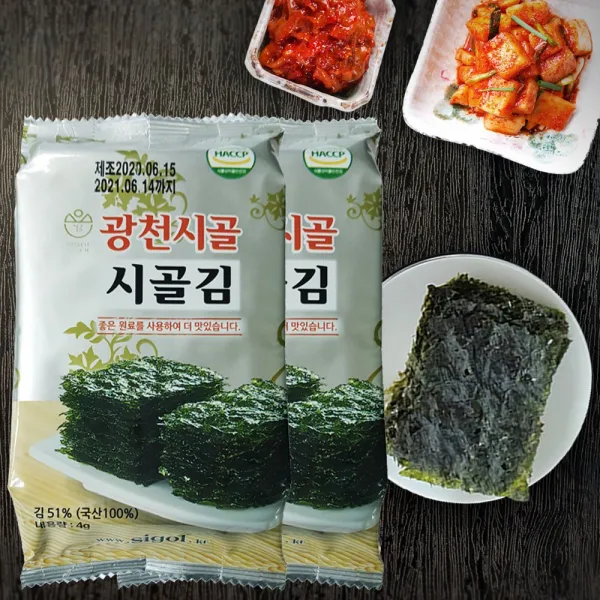 [시골김] 광천시골김(도시락김)4g x 64봉