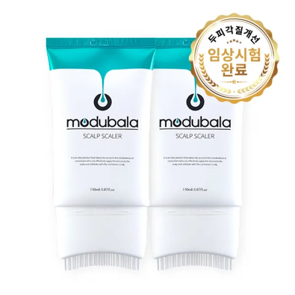 모두발라 두피스케일러 2개 비듬 각질제거 두피스케일링, 모두발라 두피스케일러 150ml 2개
