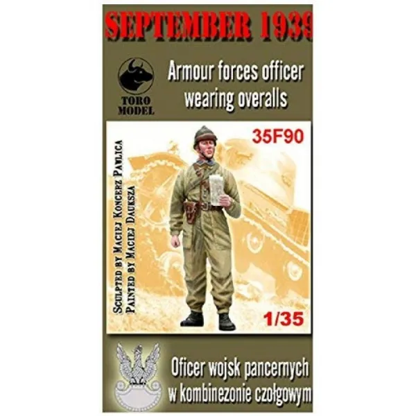 토로 모델 1/35 폴란드 군 전차 군단 사관 바지 유니폼 1939 년 9 월 레진 키트 Trm35f90