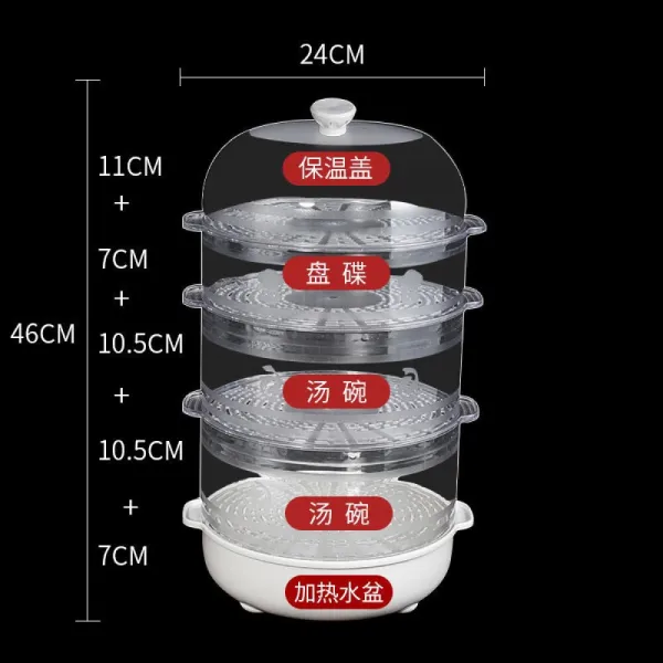 청 소 염 주방 남 은 음식 식탁 수납 함 가정용 채소 덮 는 신기 투명 하고 두 꺼 운 신선 도 유지 커버 는 먼지 방지 파리 보온 커버 를 중첩 하여 가열 가능 보온 물 대야 바닥 + 뚜껑 + 2 높이 + 1 낮 음