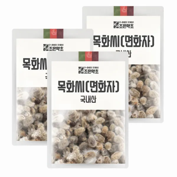 굿허브 목화씨(면화자) 300g x 3, 단품