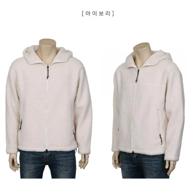 대학생 외출 나들이 캐주얼 양털 후드 집업 점퍼 캠프 행사참석