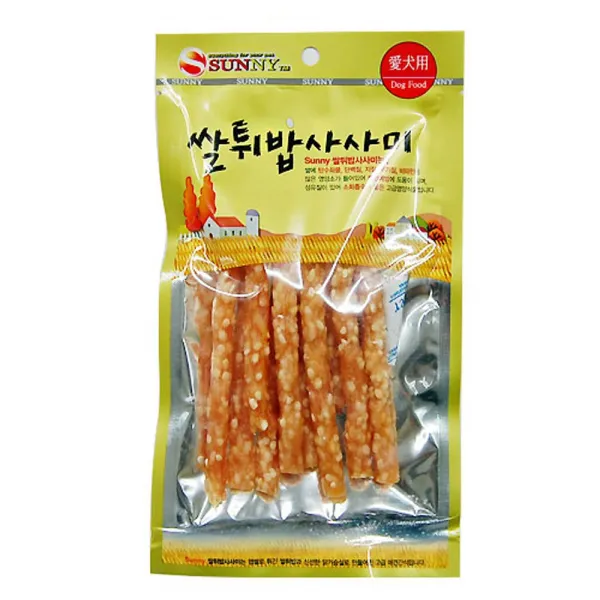 글로비스샵_(L-1) 써니 쌀튀밥 스틱사사미 (70g)+globis픞, ★이상품만족해요!!, ★이상품만족해요!!