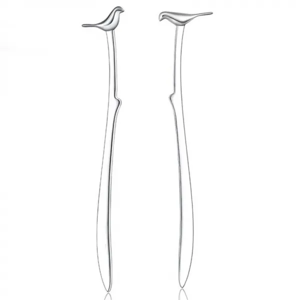 북마크 공예품 비익 선물상자 그리움 책갈피 표기 출국 주변 참신한 미인 장식품 수공, T05-비익조 골드색 맞돈 2개 선물포장있음 영상 동일