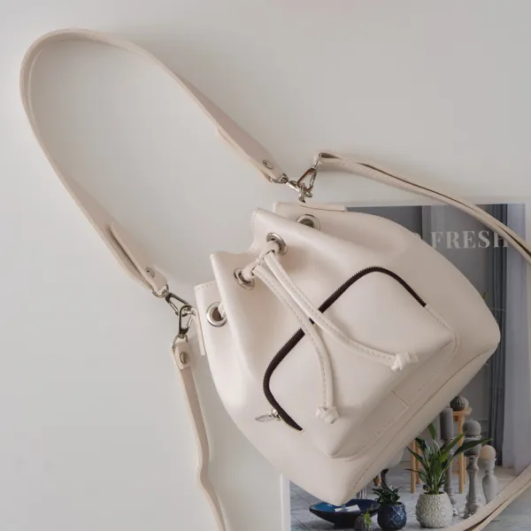 엔도르시 여성용 투웨이 미니 복조리 버킷백 Eba723