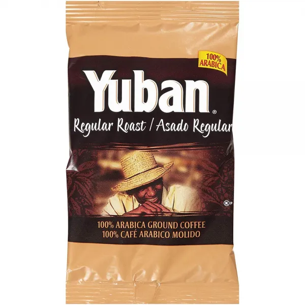 Yuban Regular Roast Asado Ground Coffee 유반 레귤러 로스트 아사도 그라운드 커피 1.1oz(31g) 42팩, 1개