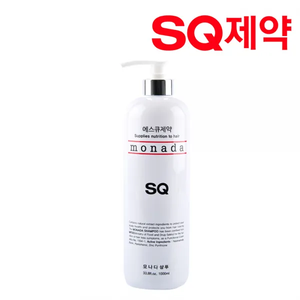 에스큐제약 모나다 탈모 증상 완화 샴푸, 1개, 1000ml