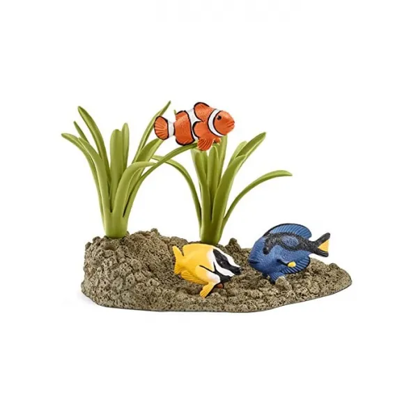 슈 라이히 (Schleich) 와일드 라이프 산호초와 열대어 피겨 42327