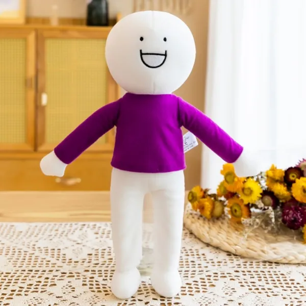 피파피규어 말할줄안다 납작함 Little Blue Man 매를 놓치다 동창 털 공공의 어린 그와 친구 들 4549556859, 35 센치, 보라색 숏 보라색 일반핏 타입