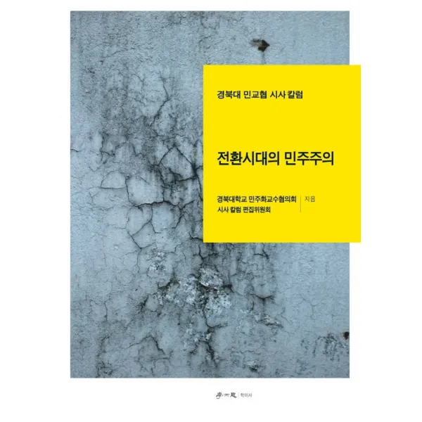 전환시대의 민주주의:경북대 민교협 시사 칼럼, 학이사, 경북대학교 민주화교수협의회시사 칼럼 편집위원회