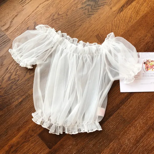 컨텐스shop 벌룬블라우스 스윗 누이동생 패션 롤리타 셔츠 큐트 LOLITA 이너웨어 여성 여름