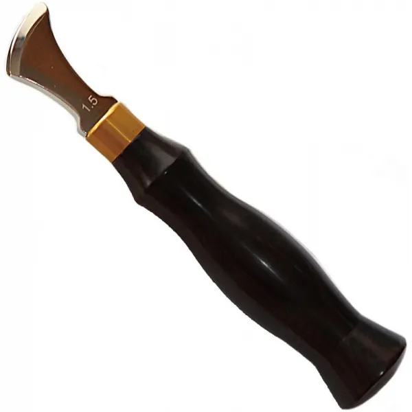 일본배송 Active Island옥념 레더 크라프트 코바 처리 흑단 경계심을 깎은 공구 a648(2.0mm):취미, 단일옵션