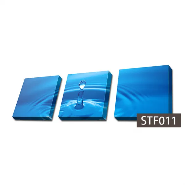 몽차 3분할 캔버스액자 정사각형, STF011